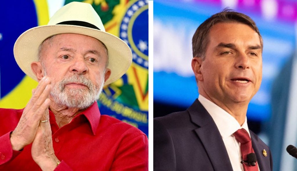 As intenções de voto de Lula e Flávio Bolsonaro entre católicos e evangélicos, segundo nova pesquisa