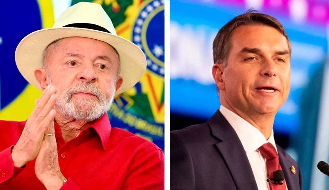 As intenções de voto de Lula e Flávio Bolsonaro entre católicos e evangélicos, segundo nova pesquisa