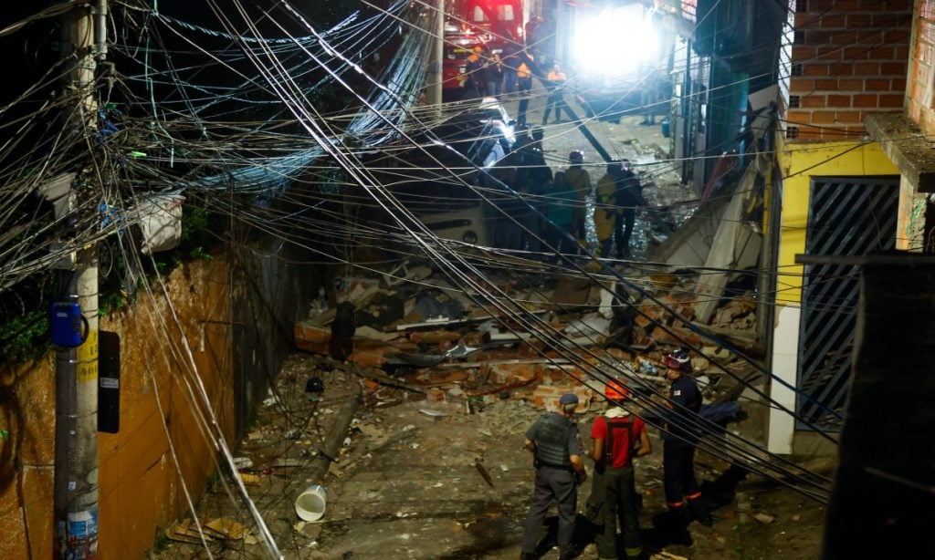 Defesa Civil interdita definitivamente 5 imóveis após explosão em SP