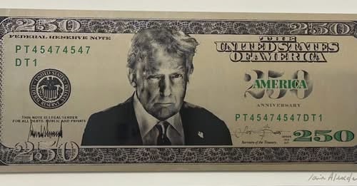 Trump quer nota de 250 dólares com sua própria imagem, diz ‘Washington Post’