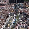 Papa Leão XVI celebra missa para mais de um milhão de fiéis em Madri