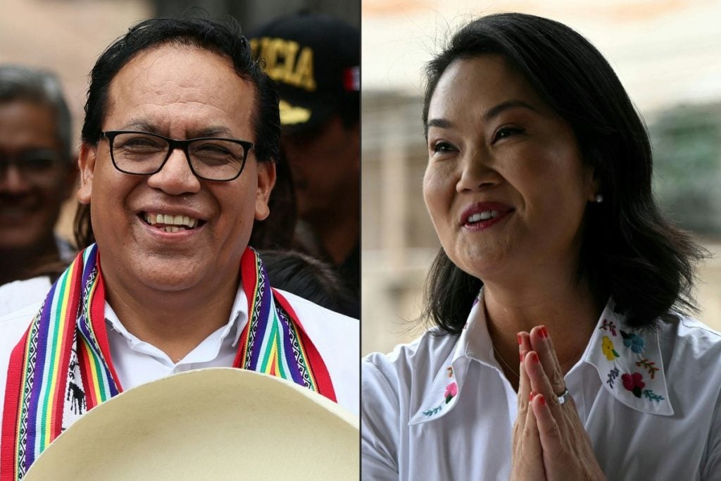 Resultado da eleição no Peru segue incerto após apuração de 80% das urnas