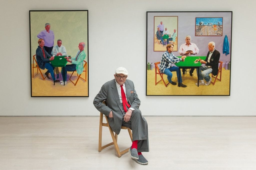 David Hockney, grande figura da arte contemporânea, morre aos 88 anos