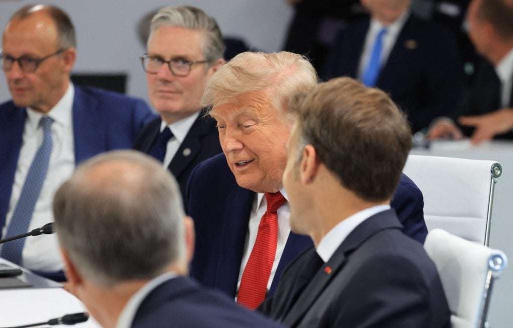 ‘Eu sou o chefe’, afirma Trump aos líderes reunidos no G7