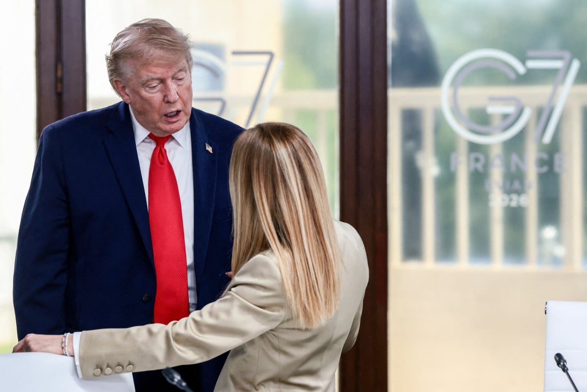 Governo italiano reage após Trump dizer que Meloni 'implorou' por foto com ele