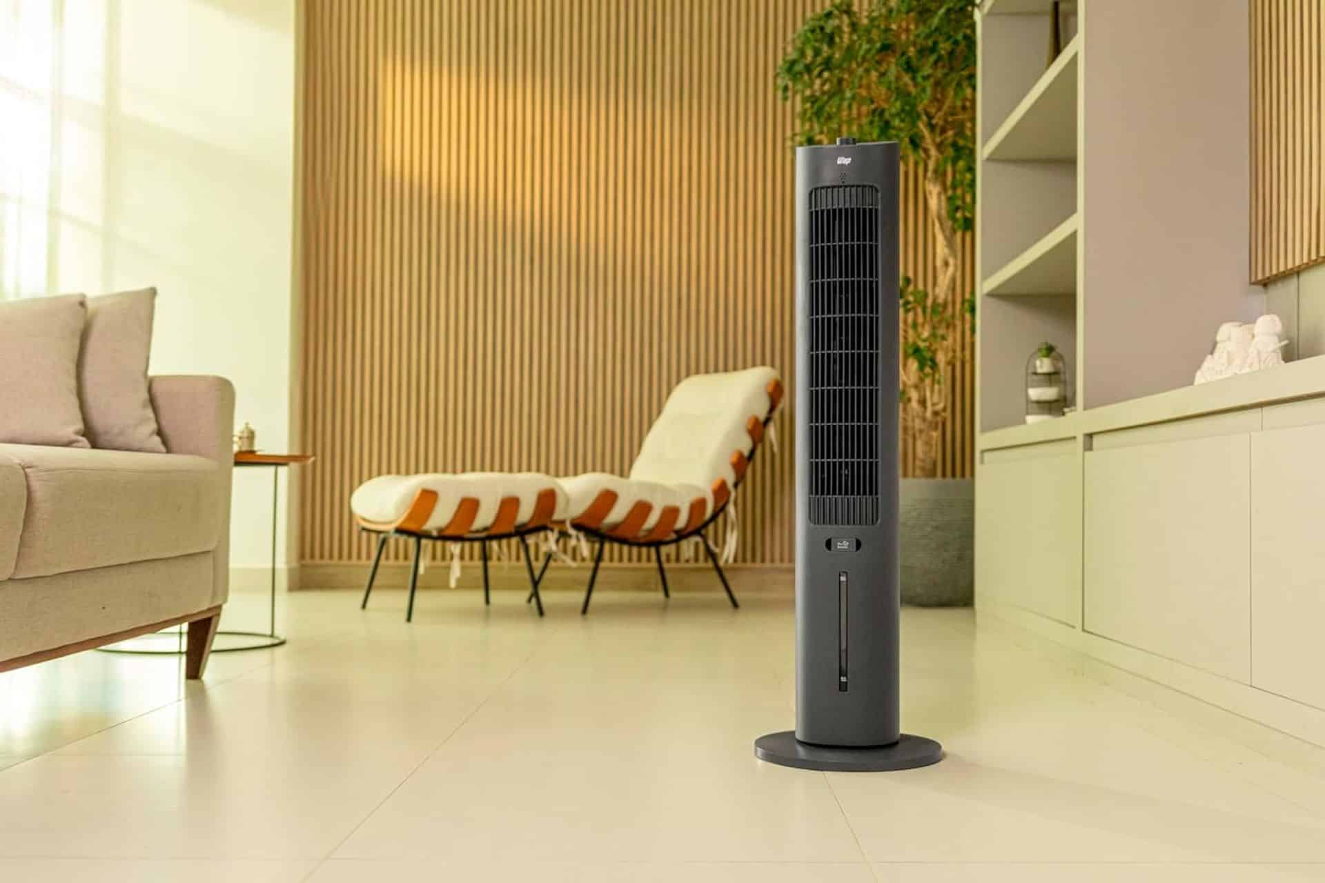 Ventilador de torre ou climatizador: qual é o melhor para mo
