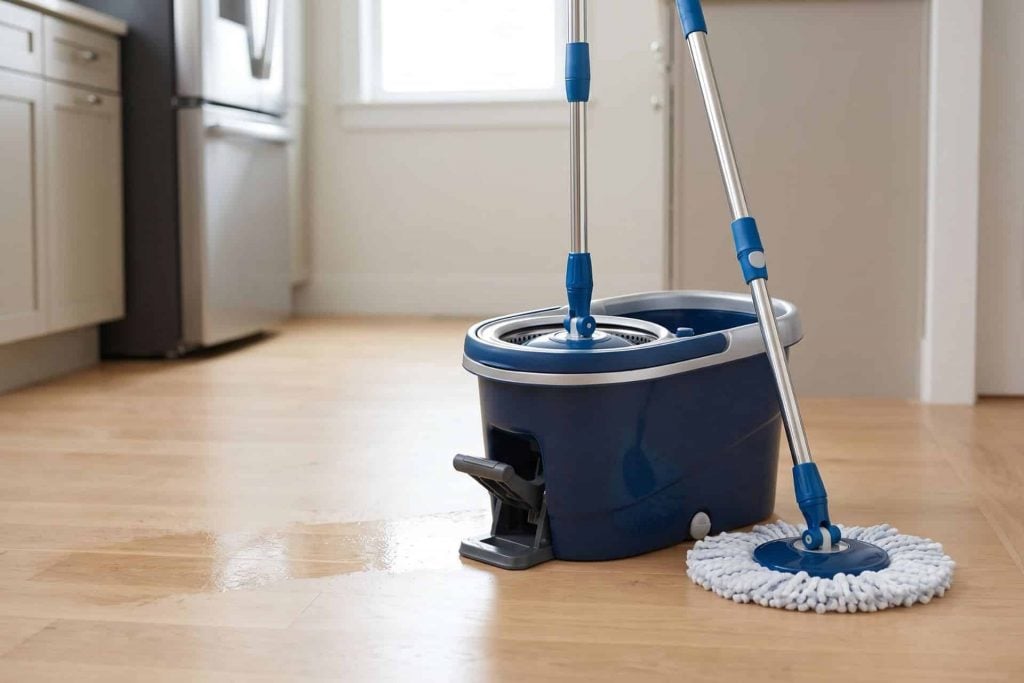 Qual é o melhor mop para a sua casa: com balde ou com reservatório?