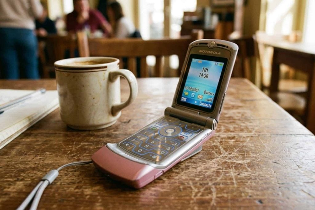 Commodore Callback 8020: celular retrô bloqueia redes sociais