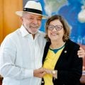 A primeira reunião de Lula com a nova líder do governo no Senado