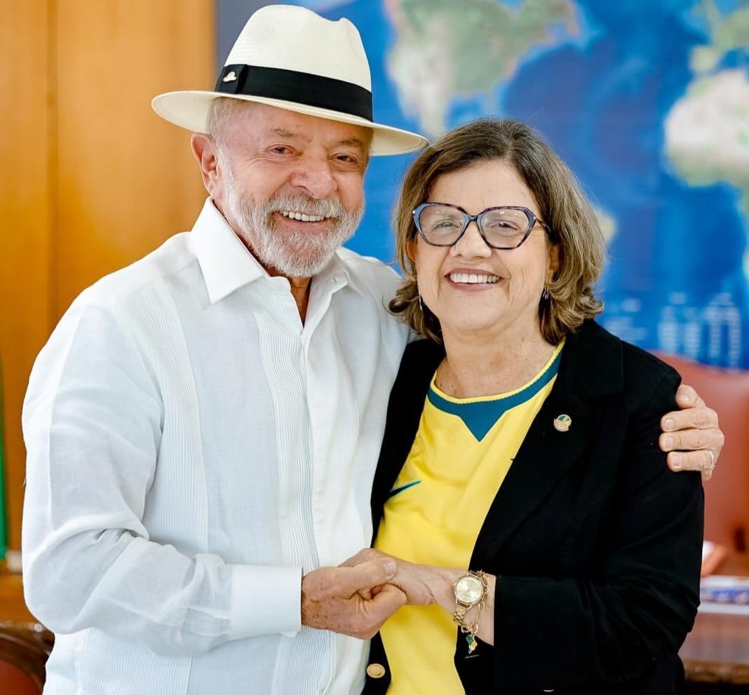 A primeira reunião de Lula com a nova líder do governo no Senado