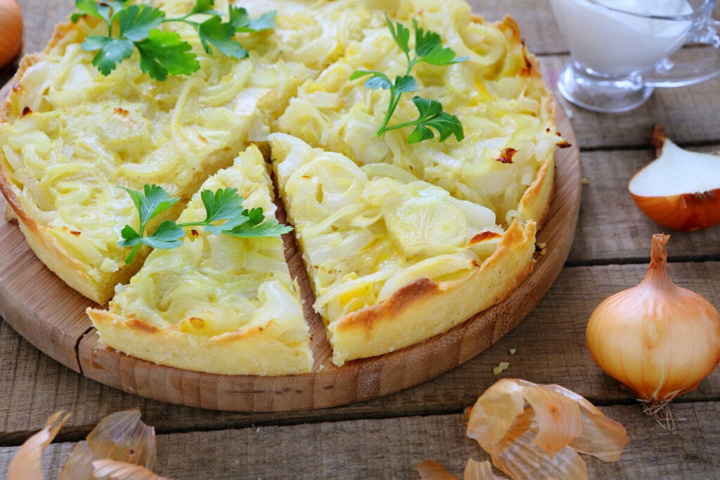 Cover image for 7 receitas veganas de quiche fáceis de fazer