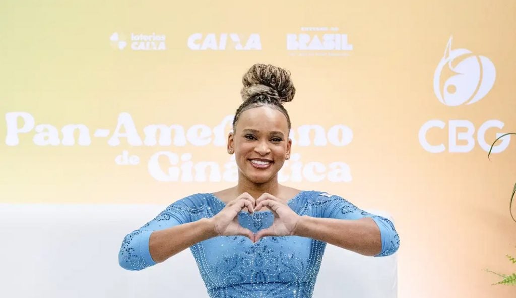 Rebeca Andrade volta com ouro no Pan de ginástica artística