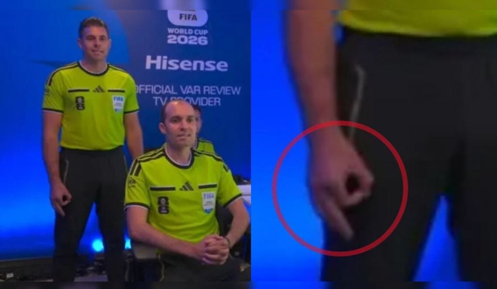 Fifa decide não punir árbitro acusado de fazer gesto supremacista