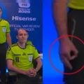 Fifa decide não punir árbitro acusado de fazer gesto supremacista