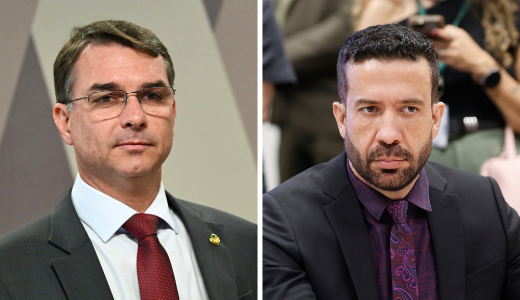 Flávio Bolsonaro vai ao STF contra Janones após ser chamado de ‘miliciano’ e ‘bandido’