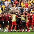 Suíça vence Colômbia nos pênaltis e vai enfrentar Argentina nas quartas de final da Copa