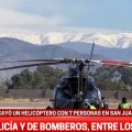 7 pessoas morrem em acidente com helicóptero que combatia incêndios na Argentina