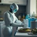 Robô doméstico chinês promete cozinhar e auxiliar idosos