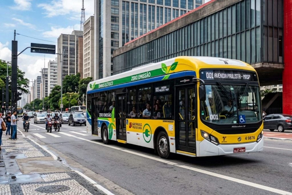 BYD amplia frota de ônibus elétricos na capital paulista