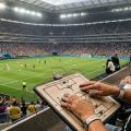 Tecnologia permite que pessoas cegas “vejam” uma partida de futebol com as mãos