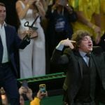 A reação do Itamaraty às ofensas de Milei em ato de Flávio Bolsonaro