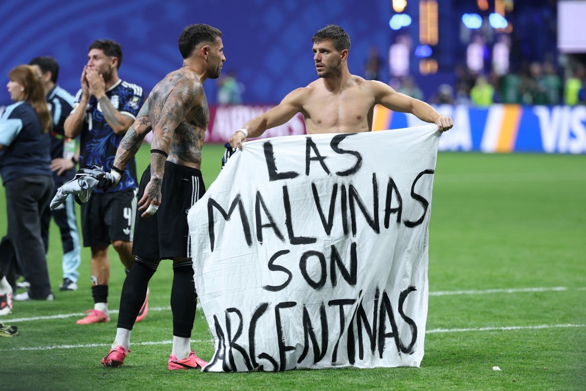 Reino Unido quer investigação sobre faixa evocando as Malvinas na semifinal da Copa