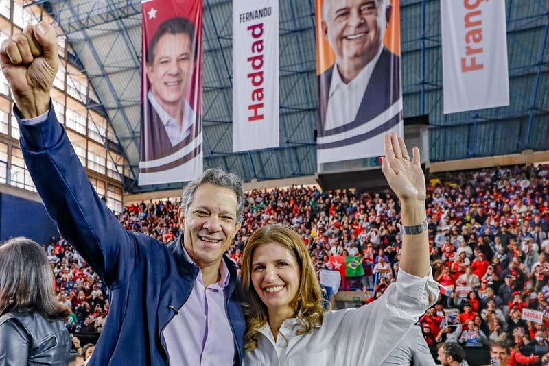 PT oficializa Haddad ao governo de SP e transforma convenção em ofensiva contra Tarcísio e bolsonarismo