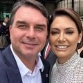 Michelle Bolsonaro sela paz com Flávio após pedido de desculpas: ‘Todos nós cometemos erros’