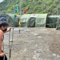 As equipes brasileiras que atuam nas buscas na Venezuela