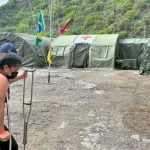 As equipes brasileiras que atuam nas buscas na Venezuela