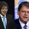 Tarcísio dará a Javier Milei a mais alta honraria do estado de São Paulo