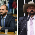 Eduardo sobe o tom contra Zé Trovão após crítica a Bolsonaro