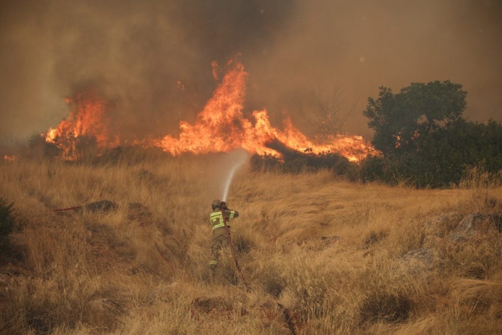 Prefeito de cidade perto de Atenas é preso acusado de incêndio criminoso em área florestal