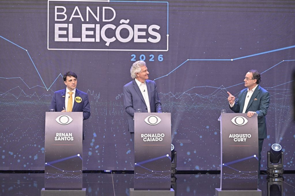 Debate na ‘Band’ aponta diferentes caminhos para prováveis fracassos de Caiado, Renan e Cury