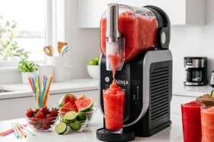 Com a Ninja Slushi, o verão em casa ganha um toque de tecnologia refrescante