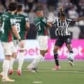 Botafogo empata sem gols com o Palmeiras e encerra sequência de derrotas