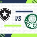 Botafogo x Palmeiras: Escalações, desfalques, retrospecto, onde assistir, arbitragem e palpites