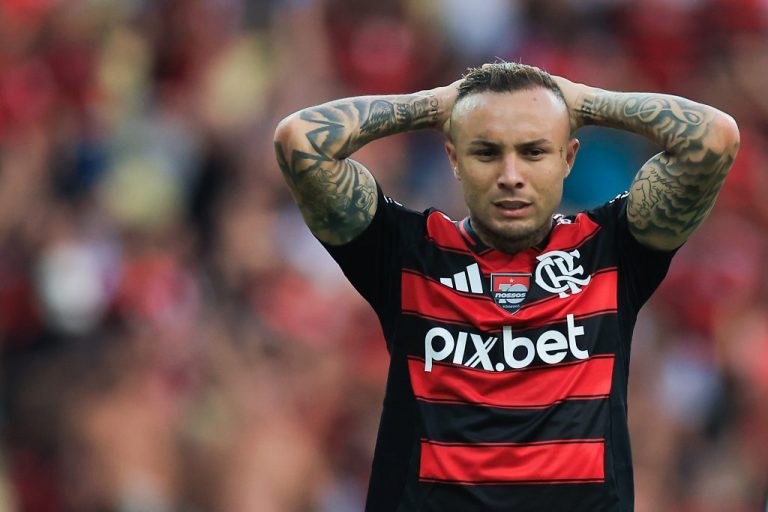 Cebolinha pelo Flamengo (Foto: Buda Mendes/Getty Images)