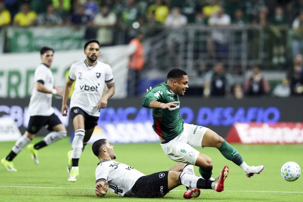 Palmeiras visita o Botafogo tentando manter a liderança do Brasileirão